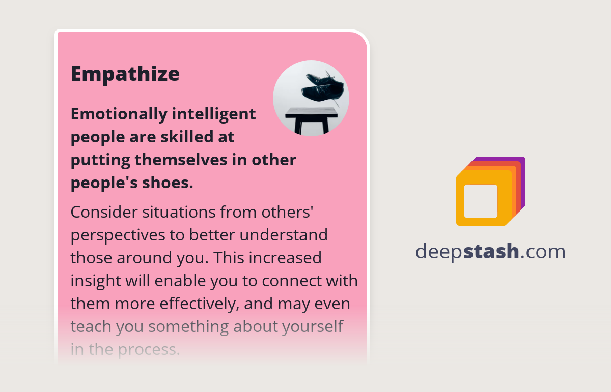Empathize Deepstash Empathize Deepstash