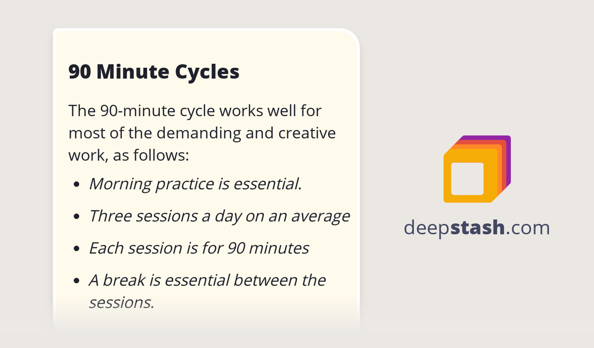 90-minute-cycles-deepstash
